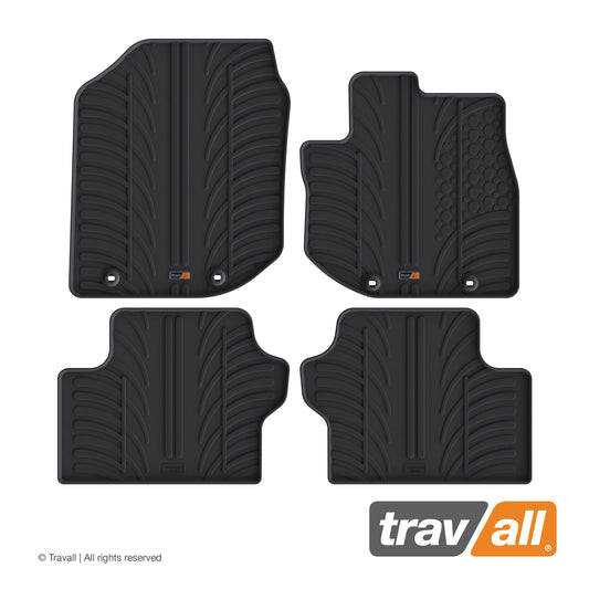 HONDA FIT 2007-2014 and JAZZ 2007-2016 Rubber Car Mats Set (4 Mats)