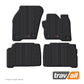 FORD GALAXY and S-MAX 2015-2023 Rubber Car Mats Set (4 Mats)