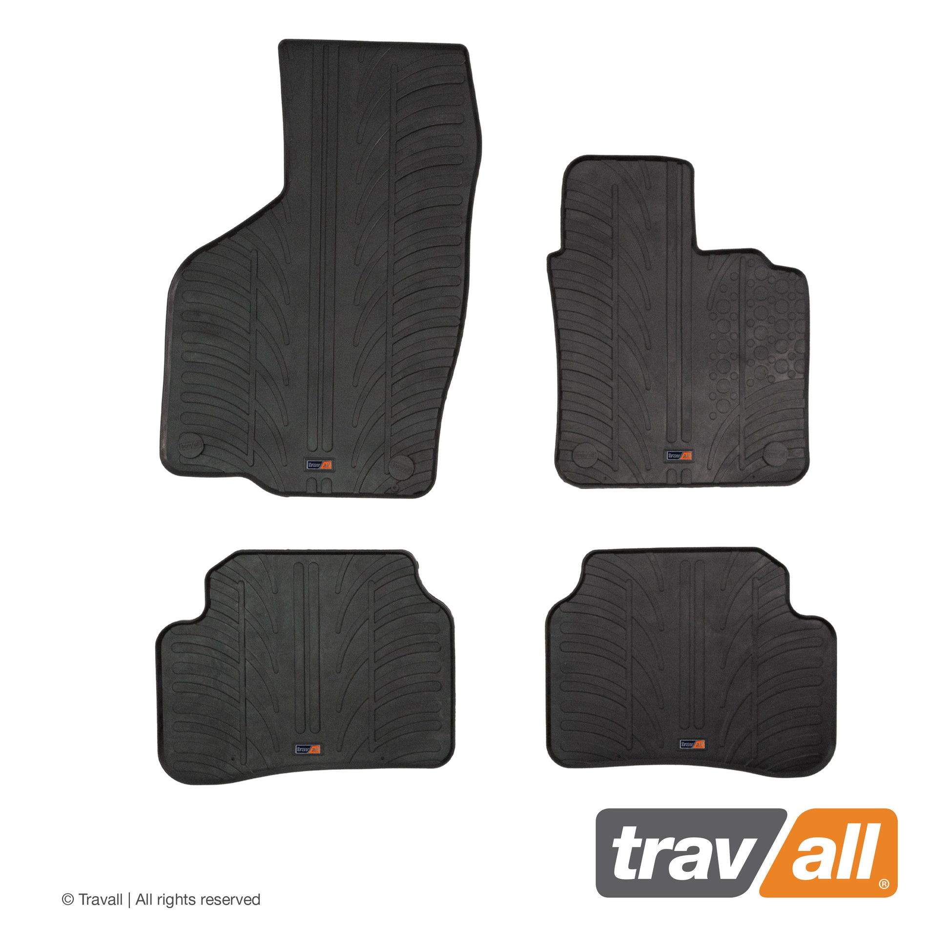 VOLKSWAGEN PASSAT 2010-2015 and ALLTRACK 2012-2015 Rubber Car Mats Set (4 Mats)