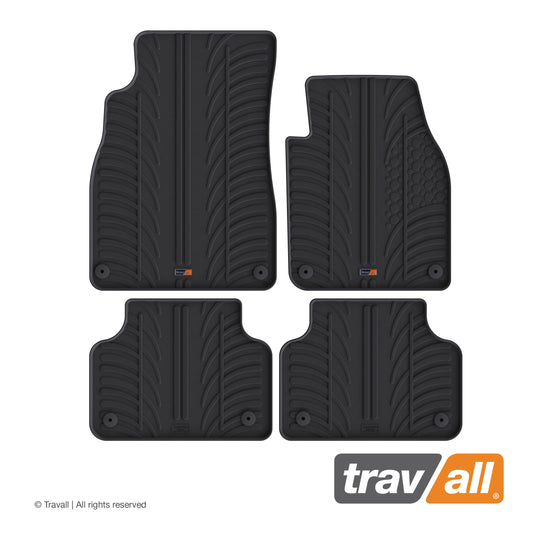 AUDI Q7 2015-CURRENT and Q8 2018-CURRENT  Rubber Car Mats Set (4 Mats)