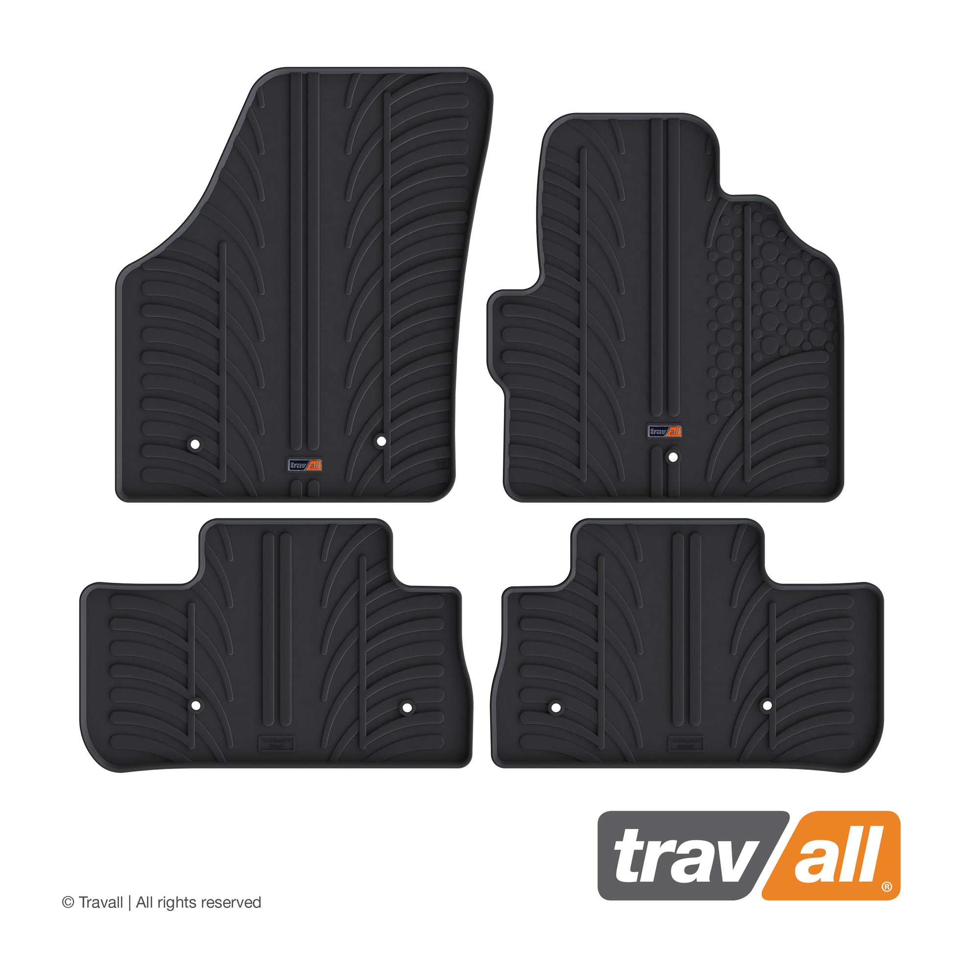 LAND ROVER FREELANDER 2 2006-2014 Rubber Car Mats Set (4 Mats)