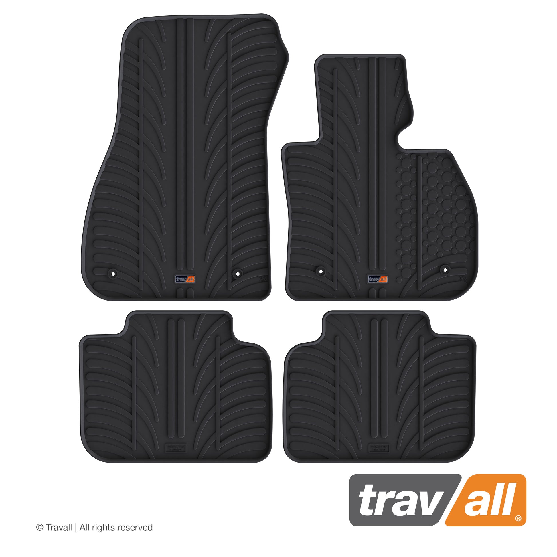 BMW X2 (F39) 2017-CURRENT Rubber Car Mats Set (4 Mats)