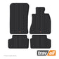 BMW 5 SERIES TOURING and SALOON 2017 to CURRENT Rubber Car Mats Set (4 Mats)