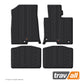 KIA OPTIMA  SALOON/SPORTSWAGON 2016-2020 Rubber Car Mats Set (4 Mats)