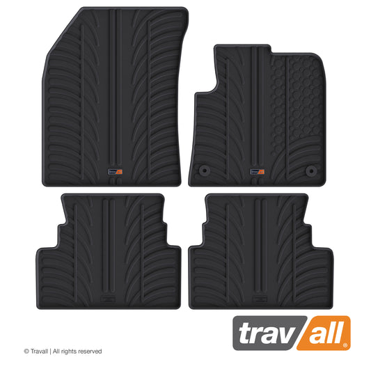 VAUXHALL GRANDLAND X 2017-2021 Rubber Car Mats Set (4 Mats)