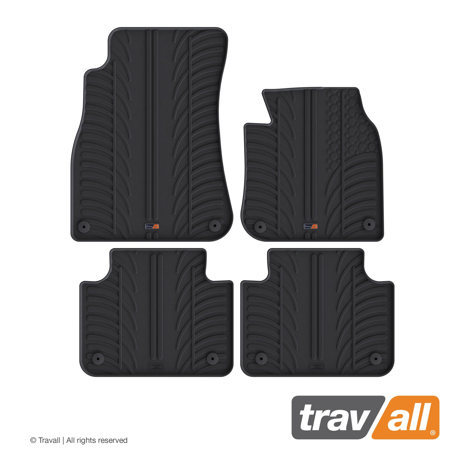 VOLKSWAGEN TOUAREG 2018-CURRENT Rubber Car Mats Set (4 Mats)