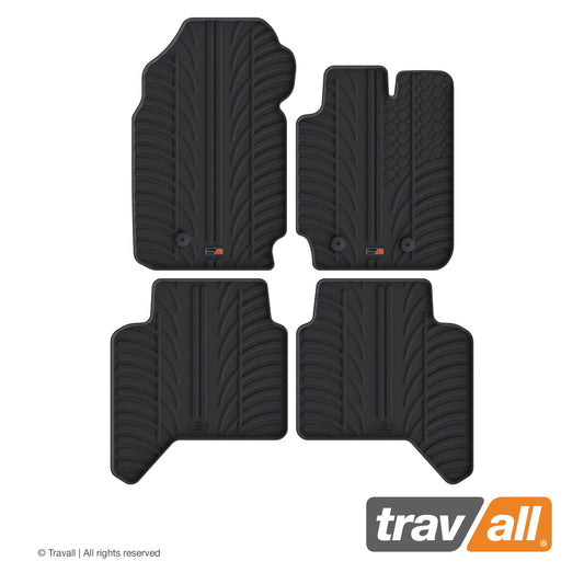 FORD RANGER DOUBLE CAB 2019-CURRENT Rubber Car Mats Set (4 Mats)