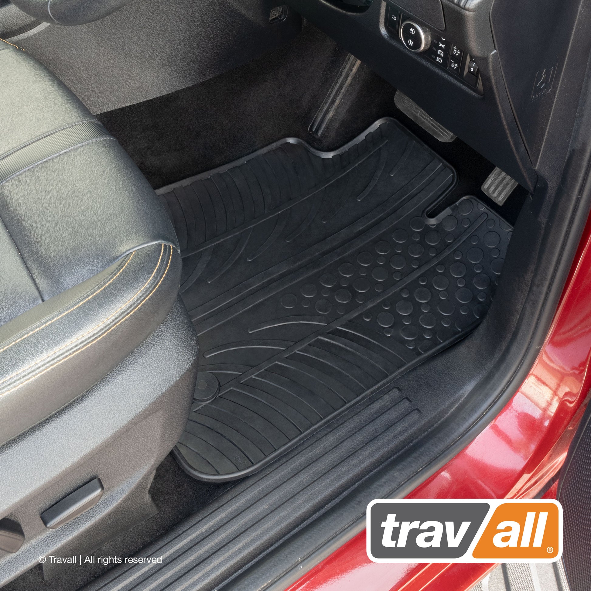 FORD RANGER DOUBLE CAB 2019-CURRENT Rubber Car Mats Set (4 Mats)