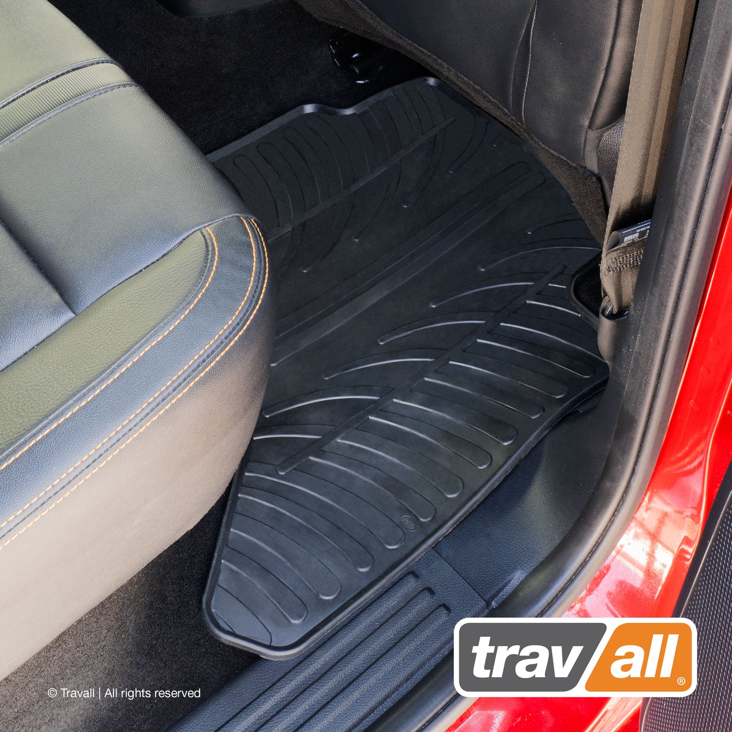 FORD RANGER DOUBLE CAB 2019-CURRENT Rubber Car Mats Set (4 Mats)