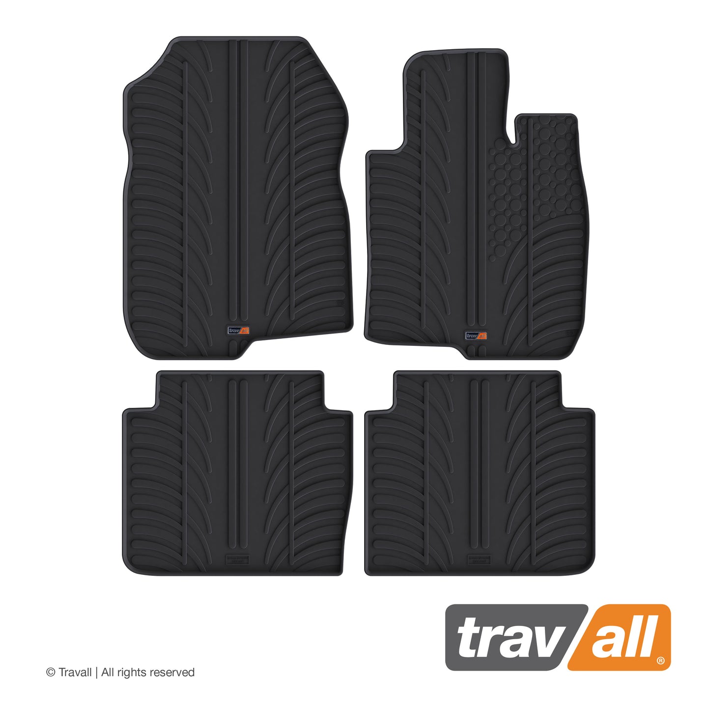 HONDA CR-V 2017-2022 Rubber Car Mats Set (4 Mats)