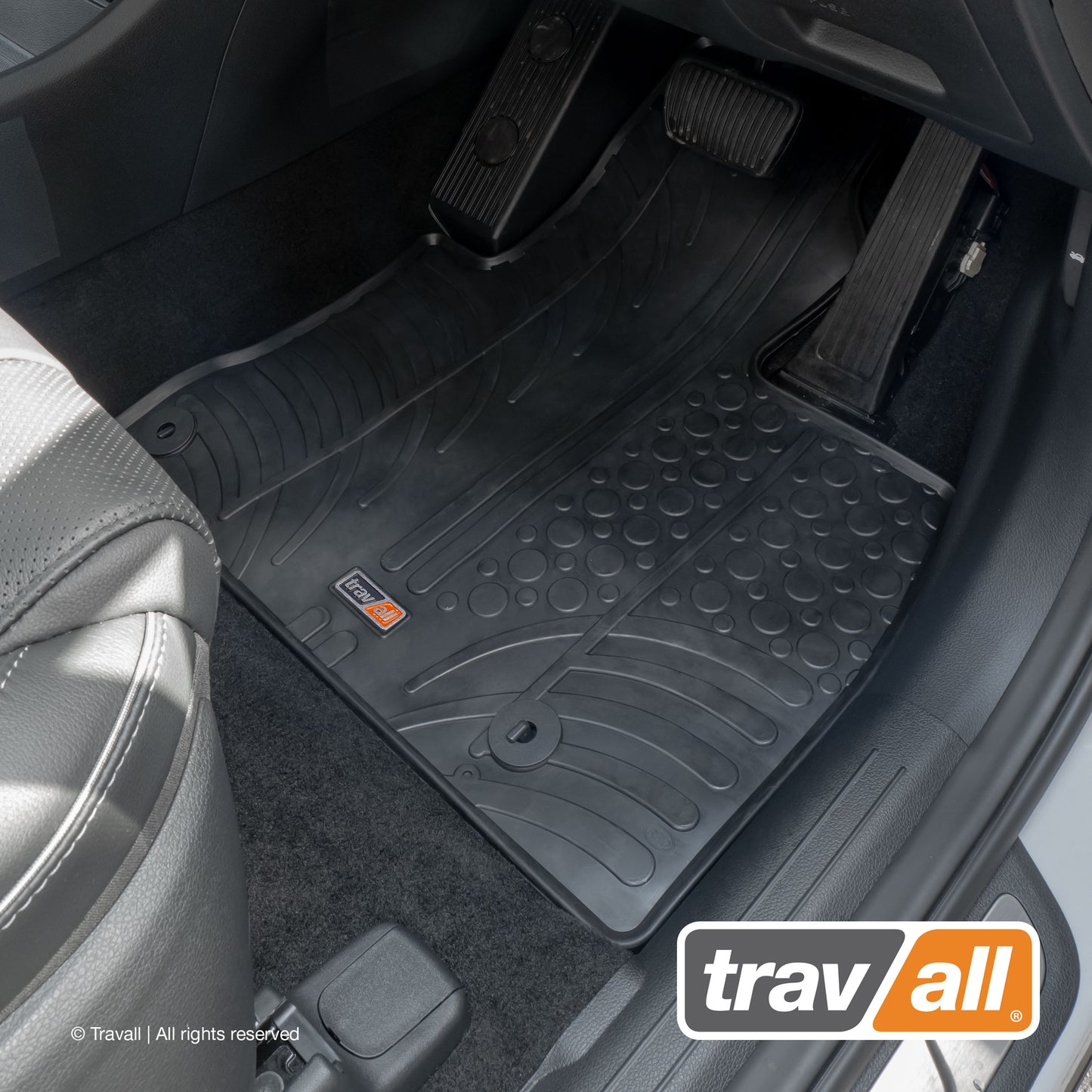 HYUNDAI SANTA FE HYBRID 2020-CURRENT Rubber Car Mats Set (4 Mats)