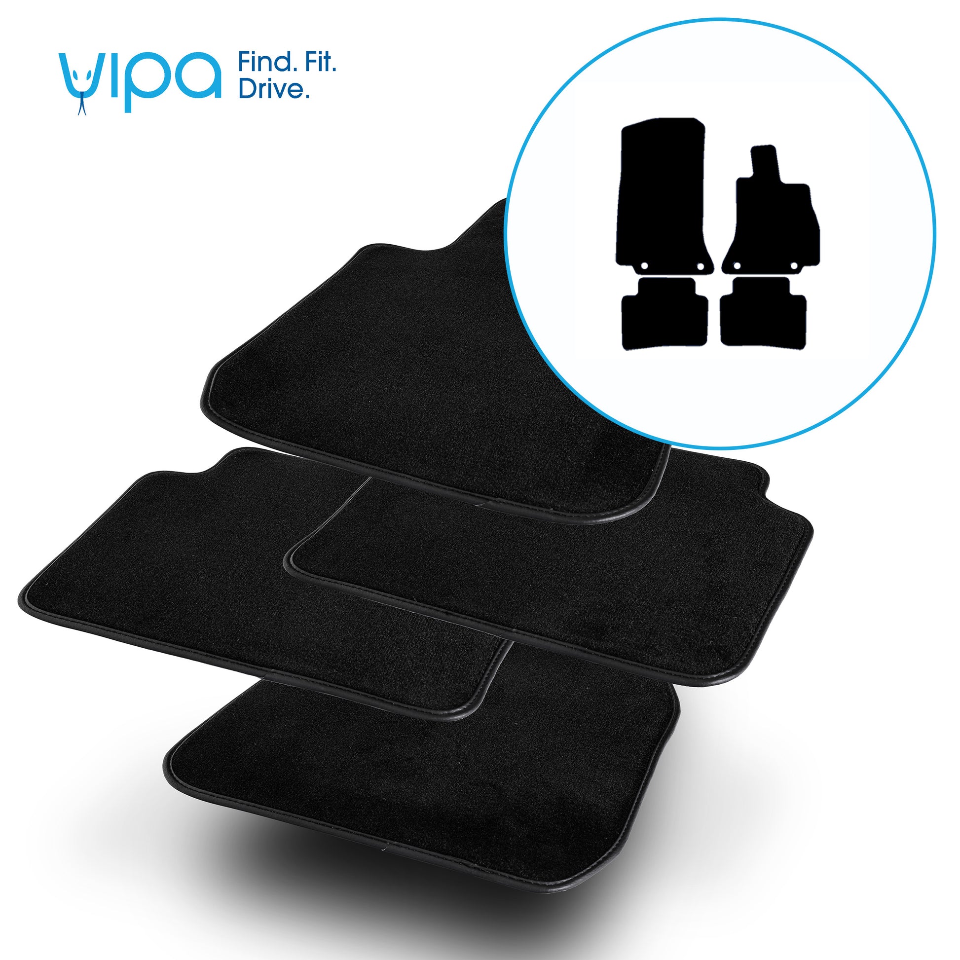 MERCEDES-BENZ C-CLASS SALOON / ESTATE 2021 ONWARDS - CAR MAT SET