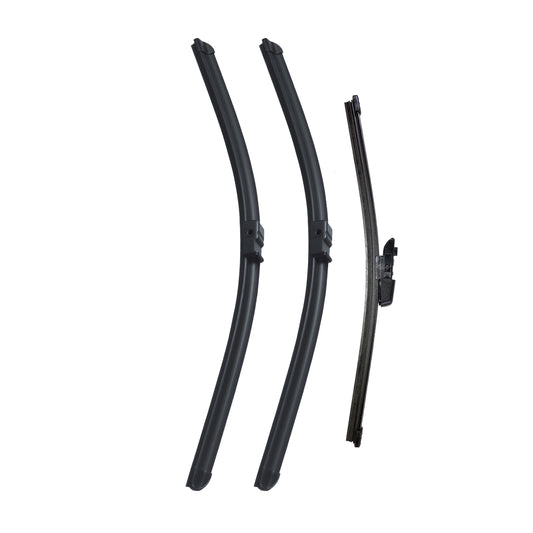 VW GOLF PLUS FACELIFT Hatchback Apr 2009 to May 2014 Wiper Blade Set - Easy Fit Video Tutorial