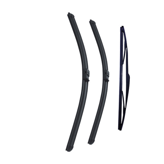 FORD FOCUS MK2 Hatchback Mar 2006 to Jan 2011 Wiper Blade Set - Easy Fit Video Tutorial
