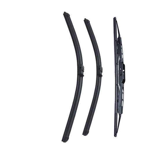 Ford FOCUS MK2 EARLY Hatchback Jan 2005 to Feb 2006 Wiper Blade Set - Easy Fit Video Tutorial