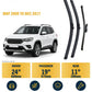 Skoda Yeti SUV - Wiper blade overview with generic white vehicle illustration