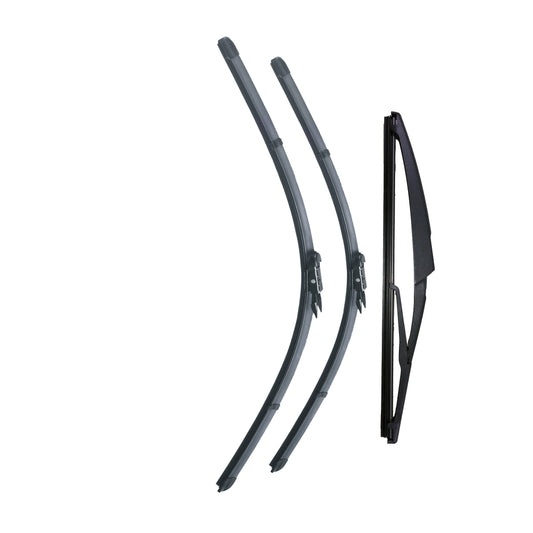 SMART FORTWO Coupe Jan 2007 to Oct 2014 Wiper Blade Set - Easy Fit Video Tutorial