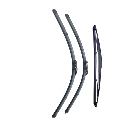 VAUXHALL ZAFIRA MK2 B MPV Jul 2005 to Dec 2015 Wiper Blade Set - Easy Fit Video Tutorial