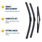 Vauxhall Grandland X SUV - Wiper blade construction and fitting information