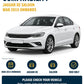 Jaguar XE Saloon - Vehicle compatibility with generic white vehicle illustration