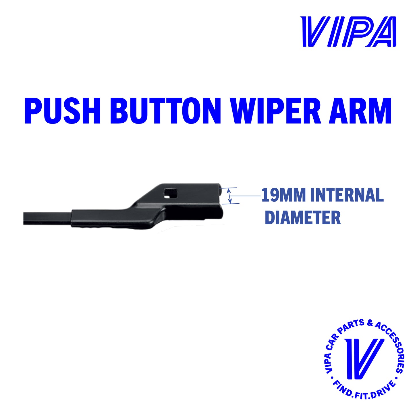 FORD FIESTA MK8 Hatchback (2017 - 2026) Wiper Blades Kit - Premium Windscreen Wipers