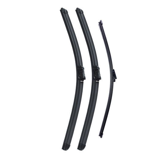 SKODA FABIA Hatchback May 2007 to Sep 2013 Wiper Blade Set - Easy Fit Video Tutorial