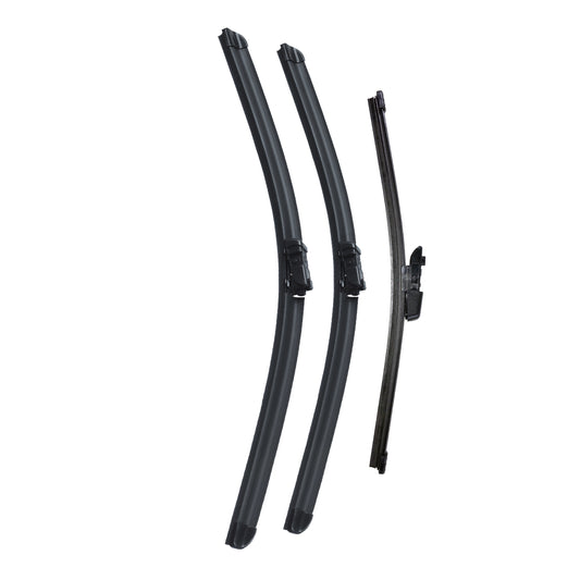 SKODA YETI SUV May 2009 to Dec 2017 Wiper Blade Set - Easy Fit Video Tutorial