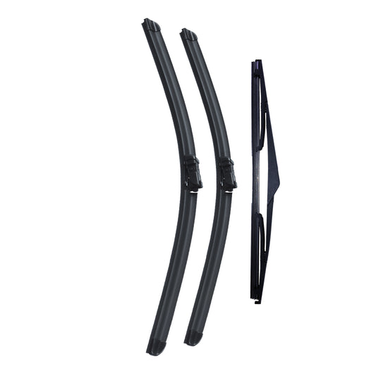 FORD FIESTA MK7 Hatchback Sep 2008 to Apr 2018 Wiper Blade Set - Easy Fit Video Tutorial