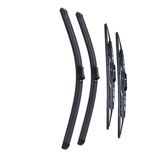 Fiat Doblo MPV Feb 2010 Onwards Wiper Blade Set - Easy Fit Video Tutorial