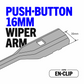 VW TIGUAN SUV Jun 2020 Onwards Rear Wiper Blade