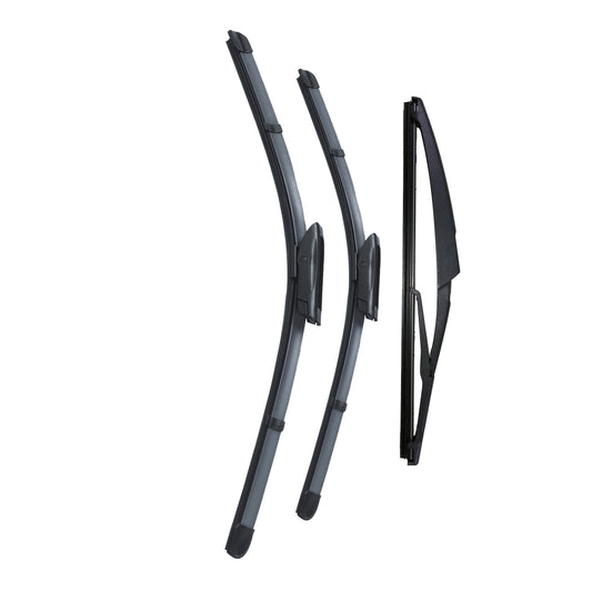 RENAULT CAPTUR Hatchback Mar 2013 to Feb 2016 Wiper Blade Set - Easy Fit Video Tutorial