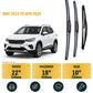 Mazda CX-3 SUV - Wiper blade overview with generic white vehicle illustration