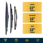 Hyundai i10 Hatchback - Included wiper blades and sizes