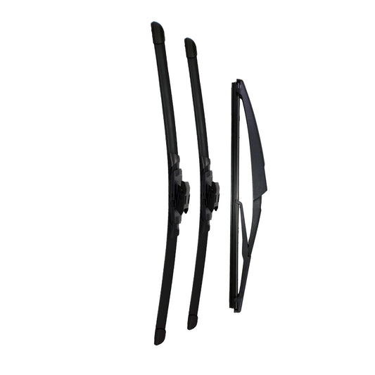 RENAULT CAPTUR Hatchback Mar 2016 to Nov 2019 Wiper Blade Set - Easy Fit Video Tutorial