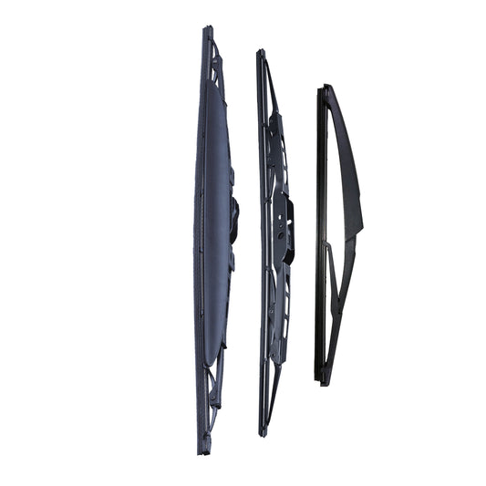 DACIA LOGAN MCV MK2 II Estate Feb 2013 to Apr 2015 Wiper Blade Set - Easy Fit Video Tutorial