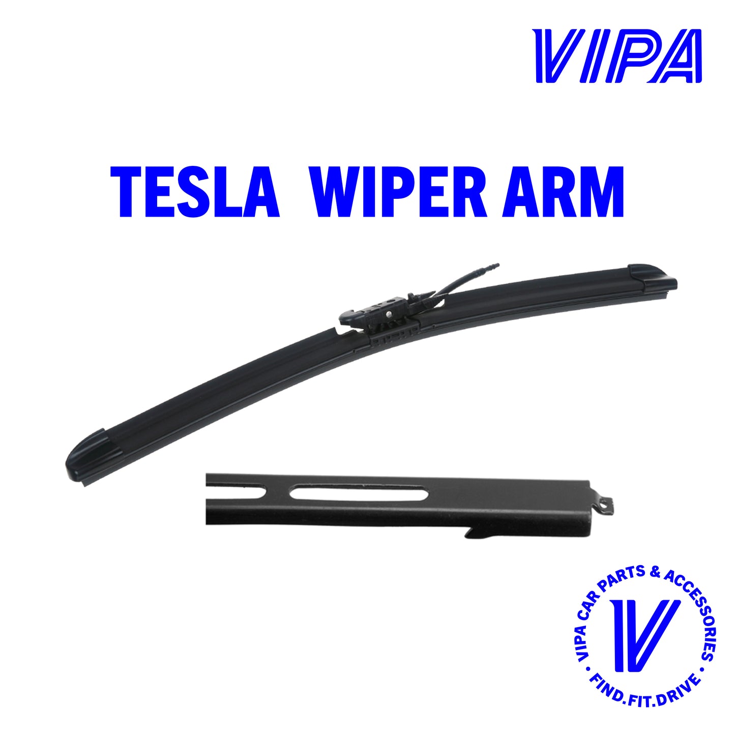 Tesla Model X Hatchback (2016 - 2026) Wiper Blades Kit - Premium Windscreen Wipers