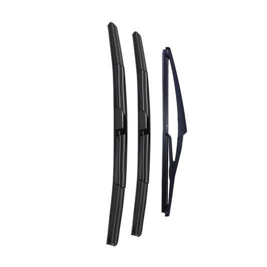 NISSAN QASHQAI SUV Nov 2013 to Jun 2021 Wiper Blade Set - Easy Fit Video Tutorial