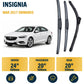 Vauxhall Insignia Hatchback wiper blade overview