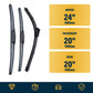 Vauxhall Insignia Hatchback wiper blades included and sizes
