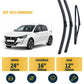 Peugeot 208 Hatchback wiper blade overview