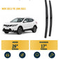 Nissan Qashqai SUV wiper blade overview