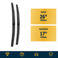 Nissan Qashqai SUV wiper blades included and sizes