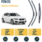 BMW 1 Series F20/21 Hatchback wiper blade overview