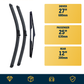 Vauxhall Astra J MK6 Hatchback wiper blades included and sizes