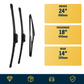 Mazda CX-5 SUV wiper blades included and sizes