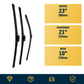 MINI Countryman F60 Estate wiper blades included and sizes