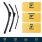 Volvo XC90 SUV wiper blades included and sizes