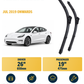 Tesla Model 3 Saloon wiper blade overview