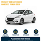 Peugeot 208 Hatchback Mar 2012 to Aug 2019 compatibility