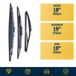 MINI R56 Early Hatchback wiper blades included and sizes